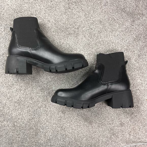 New, Madden Girl Black Holler boots size 11 - Picture 8 of 9